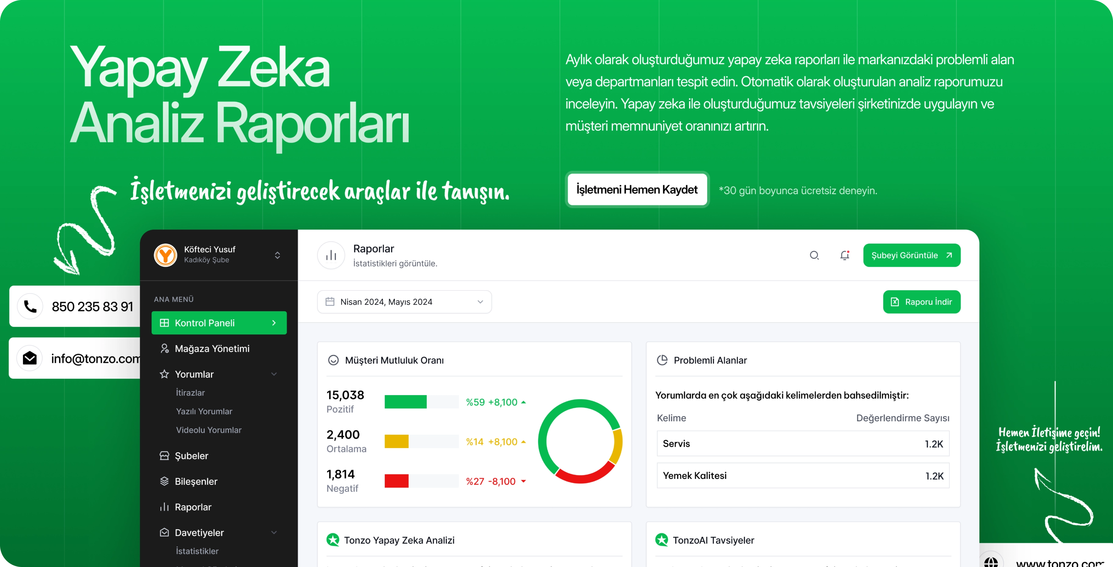 Tonzo AI for Business